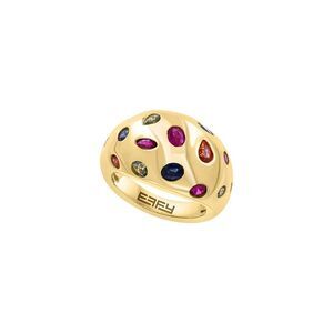 Effy Fine Jewelry 14K Over Silver 2.35 Ct. Tw. Multi Sapphire Ring